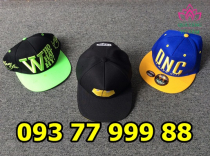 Cơ sở sản xuất nón hiphop, nón snapback, in logo mũ nón giá rẻ s44