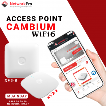 3 Bộ Phát WiFi Cambium Chuẩn WiFi 6 Cho Doanh Nghiệp