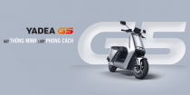 YADEA G5 xe máy điện sở hữu đầy công nghệ với giá bán gần 40 triệu