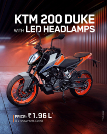 KTM 200 Duke 2023 được cập nhật đèn pha LED mới