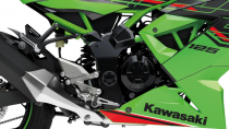 Kawasaki cập nhật phiên bản mới cho mẫu xe côn tay 125cc DOHC ít người biết tới