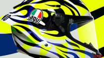 Giới thiệu AGV Pista GP RR - tái tạo màu sắc được Rossi sử dụng trong cuộc đua GT 2023