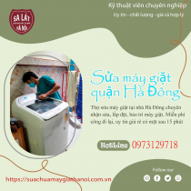 Sửa máy giặt tại nhà Hà Đông: Uy tín 15 năm