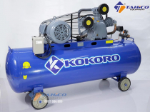 Máy tạo nén khí rửa xe hai cấp dây đai 7,5hp Kokoro