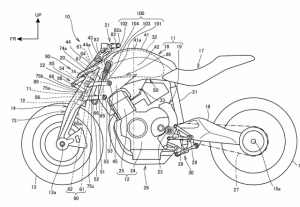 Bằng sáng chế mới về Honda CB1000R với hệ thống treo được cập nhật